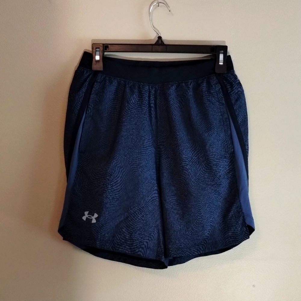 Men's Under Armour Launch 7" Printed Running Short, Small - NWT